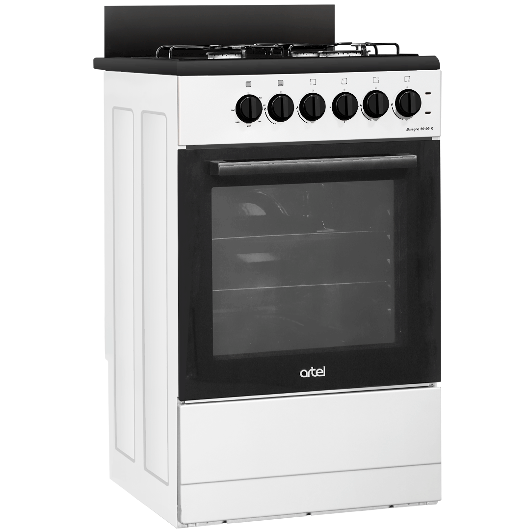 Комбинированная кухонная плита Artel Milagro 50 00-K White